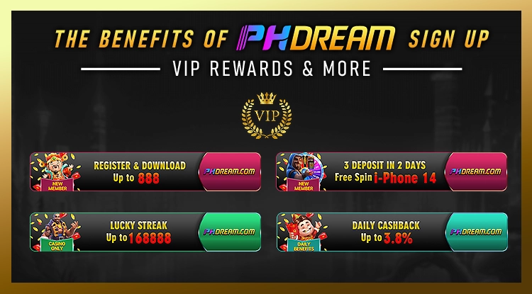 phdream casino login